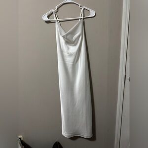 Show Me Your MuMu Satin Cowl Neck NWT